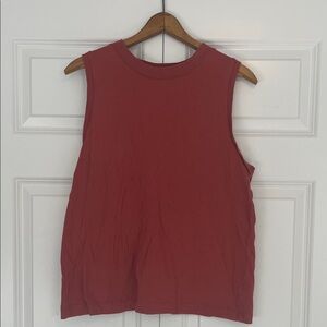 Women's Target A Good Day Red Tank Top Size Large